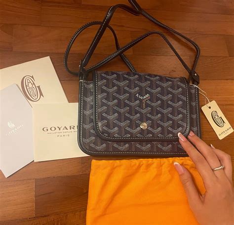 goyard plumet navy|goyard plumet purse.